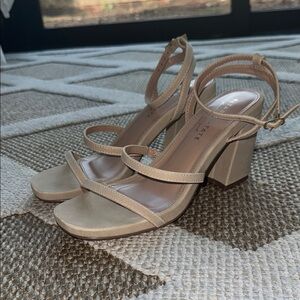 Altar'd State Size 7.5 Tan Strappy Heels